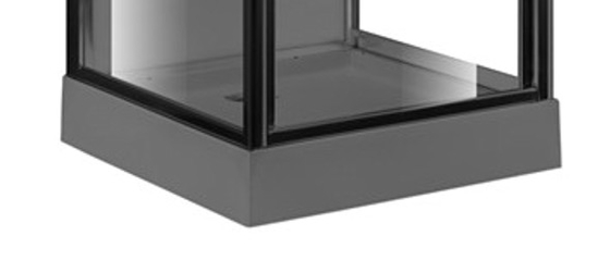 Cabine van de het Glasdouche van de spildeur de Vierkante 4mm Aangemaakte Duidelijke met zwart Acryldienblad
