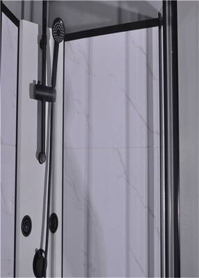 De Cabines van de badkamersdouche, van Doucheeenheden 850 X 850 X 2250 mm het Zwarte aluminium