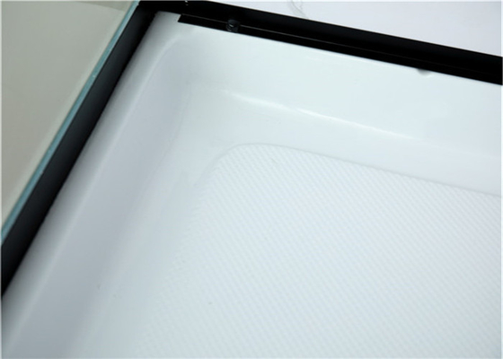 Wit Acrylabs van douchecabines Dienblad 1600*1200*2150mm zwart aluminium
